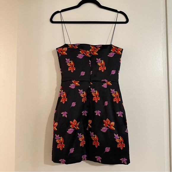 Bec & Bridge Love Crush black mini floral dress - Picture 3 of 12